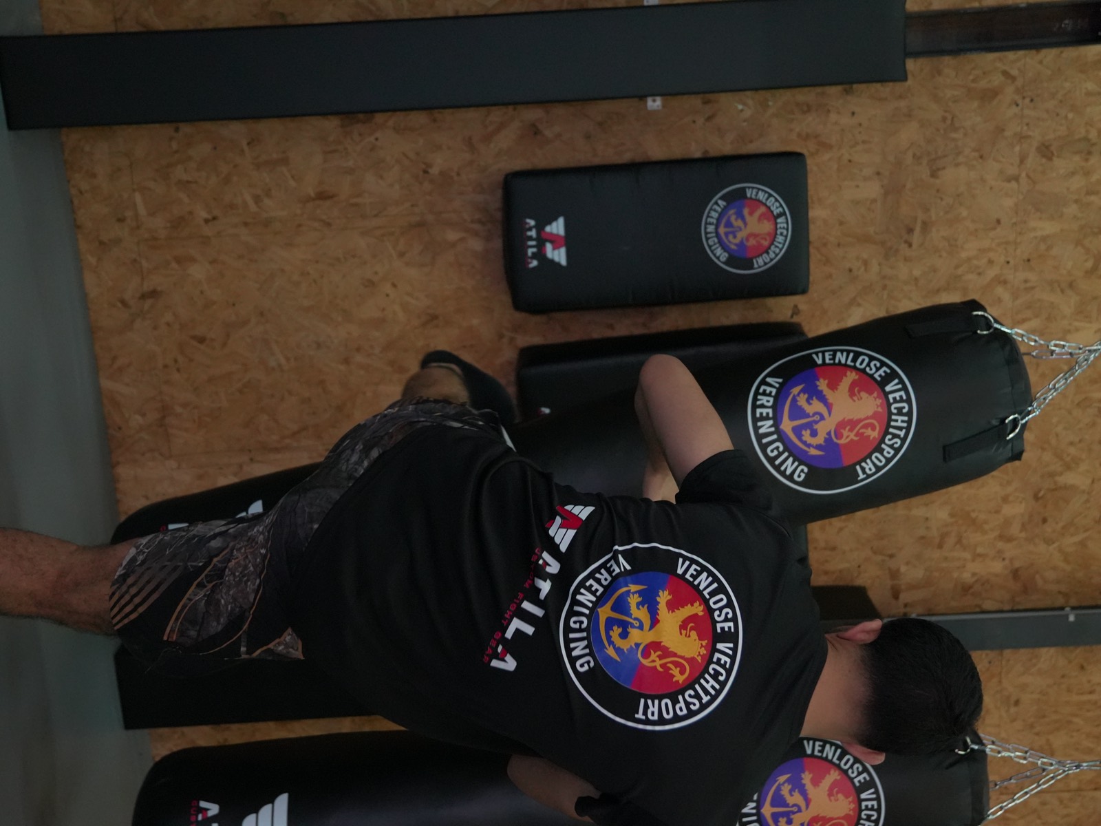 Kickboksen training